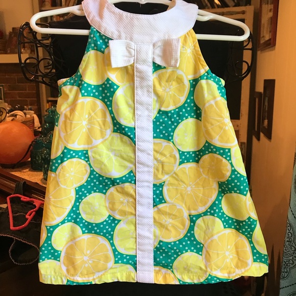 ✅SOLD✅ {Gymboree, 12-18 mo} lemon 🍋 dress - Picture 1 of 5